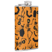 Halloween Skeletons Macabre Dance Heupfles (Rechts)