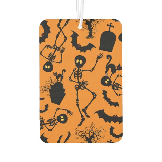 Halloween Skeletons Macabre Dance Luchtverfrisser (Achterkant)