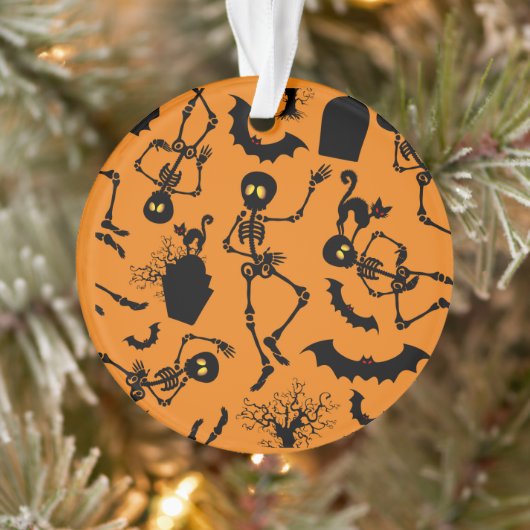 Halloween Skeletons Macabre Dance Ornament (Boom)