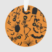 Halloween Skeletons Macabre Dance Ornament (voorkant)