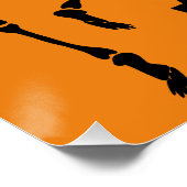 Halloween Skeletons Macabre Dance Perfect Poster (Hoek)