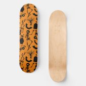 Halloween Skeletons Macabre Dance Persoonlijk Skateboard (Voorkant)