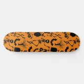 Halloween Skeletons Macabre Dance Persoonlijk Skateboard (Horizontaal)