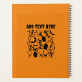 Halloween Skeletons Macabre Dance Planner (Achterkant)
