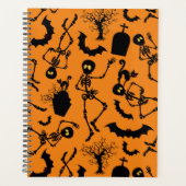 Halloween Skeletons Macabre Dance Planner (Voorkant)