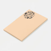 Halloween Skeletons Macabre Dance Post-it® Notes (Schuin)