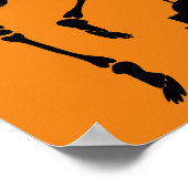 Halloween Skeletons Macabre Dance Poster (Hoek)