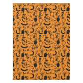 Halloween Skeletons Macabre Dance Tafelkleed (Voorkant)