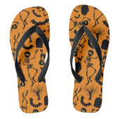 Halloween Skeletons Macabre Dance Teenslippers (Voetbed)