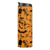 Halloween Skeletons Macabre Dance Thermosbeker (Geroteerd rechts)