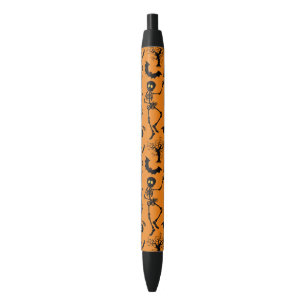 Halloween Skeletons Macabre Dance Zwarte Inkt Pen
