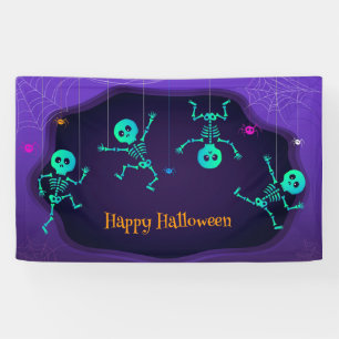 Halloween Skeletons Spandoek
