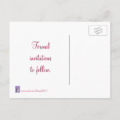 Halloween Skeletten Bewaar de datum Bruiloft Brief Aankondigingskaart (Achterkant)