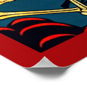 Halloween - Skeletten Houtsnede 4 Poster (Hoek)