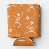 Halloween skeletten leuk naadloos patroon blikjeskoeler (Achterkant)