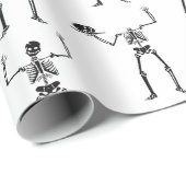 Halloween Skeletten, Trick or treat, Boo Cadeaupapier (Rol Hoek)