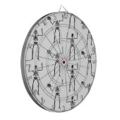 Halloween Skeletten, Trick or treat, Boo Dartbord (Voorkant Links)