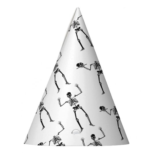 Halloween Skeletten, Trick or treat, Boo Feesthoedjes (Links)