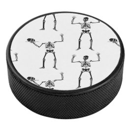 Halloween Skeletten, Trick or treat, Boo Hockey Puck