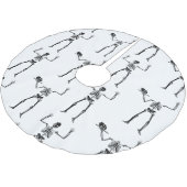 Halloween Skeletten, Trick or treat, Boo Kerstboom Rok (Gekanteld)