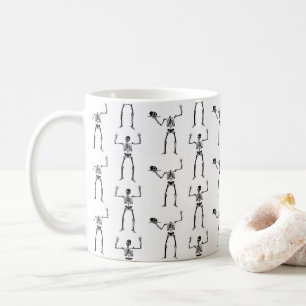 Halloween Skeletten, Trick or treat, Boo Koffiemok