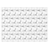 Halloween Skeletten, Trick or treat, Boo Tafelkleed (Voorkant (Horizontaal))