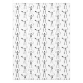 Halloween Skeletten, Trick or treat, Boo Tafelkleed (Voorkant)