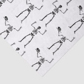 Halloween Skeletten, Trick or treat, Boo Tissuepapier (Detail)