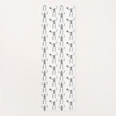 Halloween Skeletten, Trick or treat, Boo Yogamat (Voorkant)