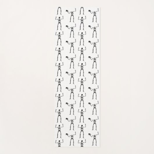 Halloween Skeletten, Trick or treat, Boo Yogamat (Voorkant)