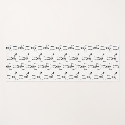 Halloween Skeletten, Trick or treat, Boo Yogamat