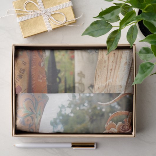 Halloween Skelton Koppel Decoupage Tissuepapier (Geschenk)