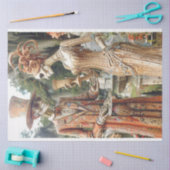 Halloween Skelton Koppel Decoupage Tissuepapier (Craft)