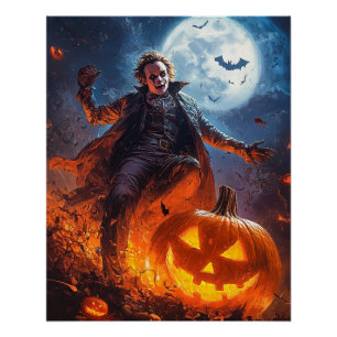 Halloween Sketch Poster. Perfect Poster