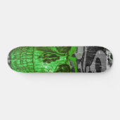 Halloween Skull #2 Persoonlijk Skateboard (Horizontaal)