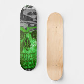 Halloween Skull #2 Persoonlijk Skateboard (Voorkant)