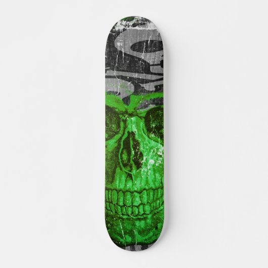 Halloween Skull #2 Persoonlijk Skateboard (Voorkant)