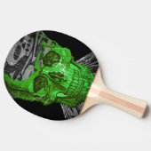 Halloween Skull #2 Tafeltennisbatje (Zijkant)