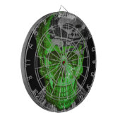 Halloween Skull #3 Dartbord (Voorkant Links)