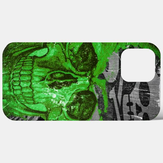 Halloween Skull #4 Case-Mate iPhone Case (Achterkant (horizontaal))