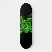 Halloween Skull #4 Persoonlijk Skateboard (Voorkant)