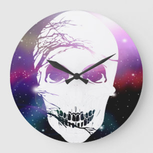 Halloween Skull #5 Grote Klok
