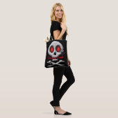 Halloween Skull and Spiders Trick or treat Tote Bag (Op model)