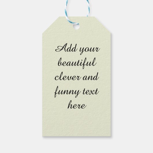 Halloween Skull Black Spot Cadeaulabel (Achterkant)