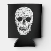 Halloween skull blikjeskoeler (Voorkant)