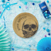 Halloween  Skull | Boteetlust gotisch Papieren Bordje (Feest)