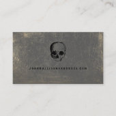 Halloween Skull Calling Card Visitekaartje (Voorkant)