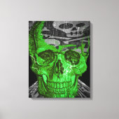 Halloween Skull Canvas Afdruk (Voorkant)