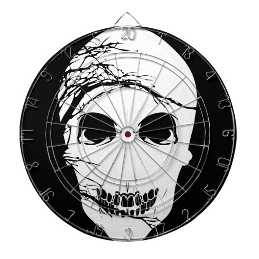 Halloween Skull Dartbord (Voorkant)