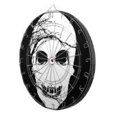 Halloween Skull Dartbord (Voorkant Rechts)